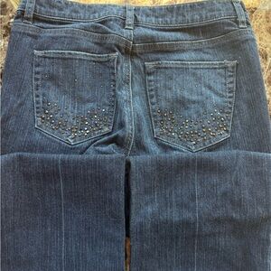 New York & Company Dark Blue Denim Jeans